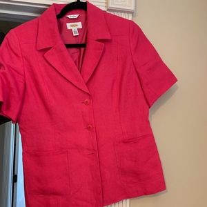 Talbots Short Sleeve Blazer